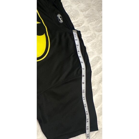 TM & DC Comics Yellow Batman Graphic Logo T-Shirt 100% Polyester Men Size Large - Picture 11 of 12